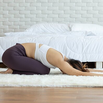 Ήρεμος ύπνος και Yoga 